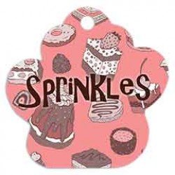 ID Tag - Pet Tag Paw Small